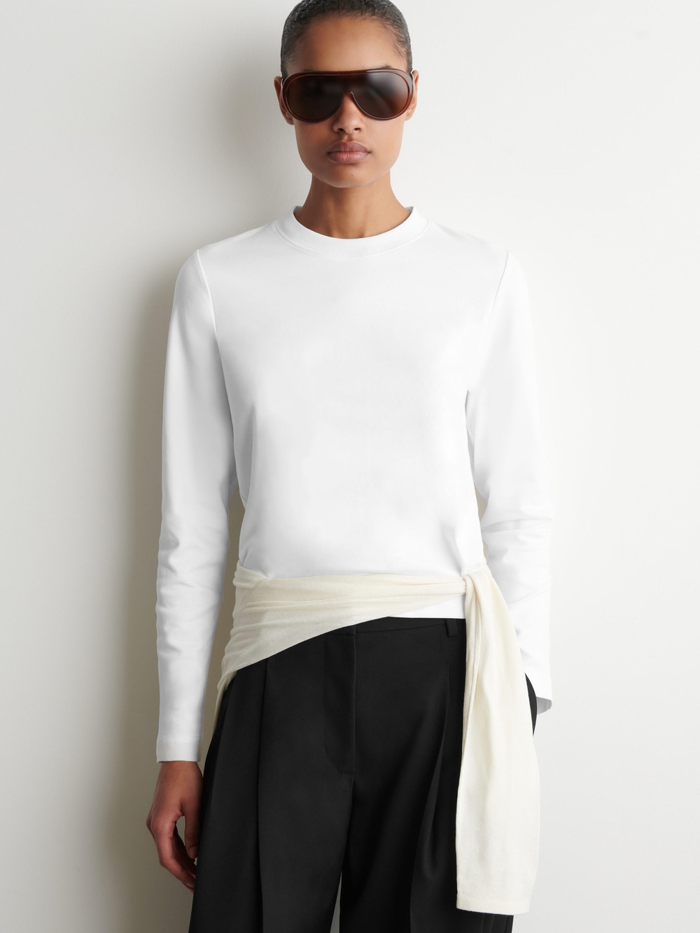 COS Clean Cut Long Sleeve Tee